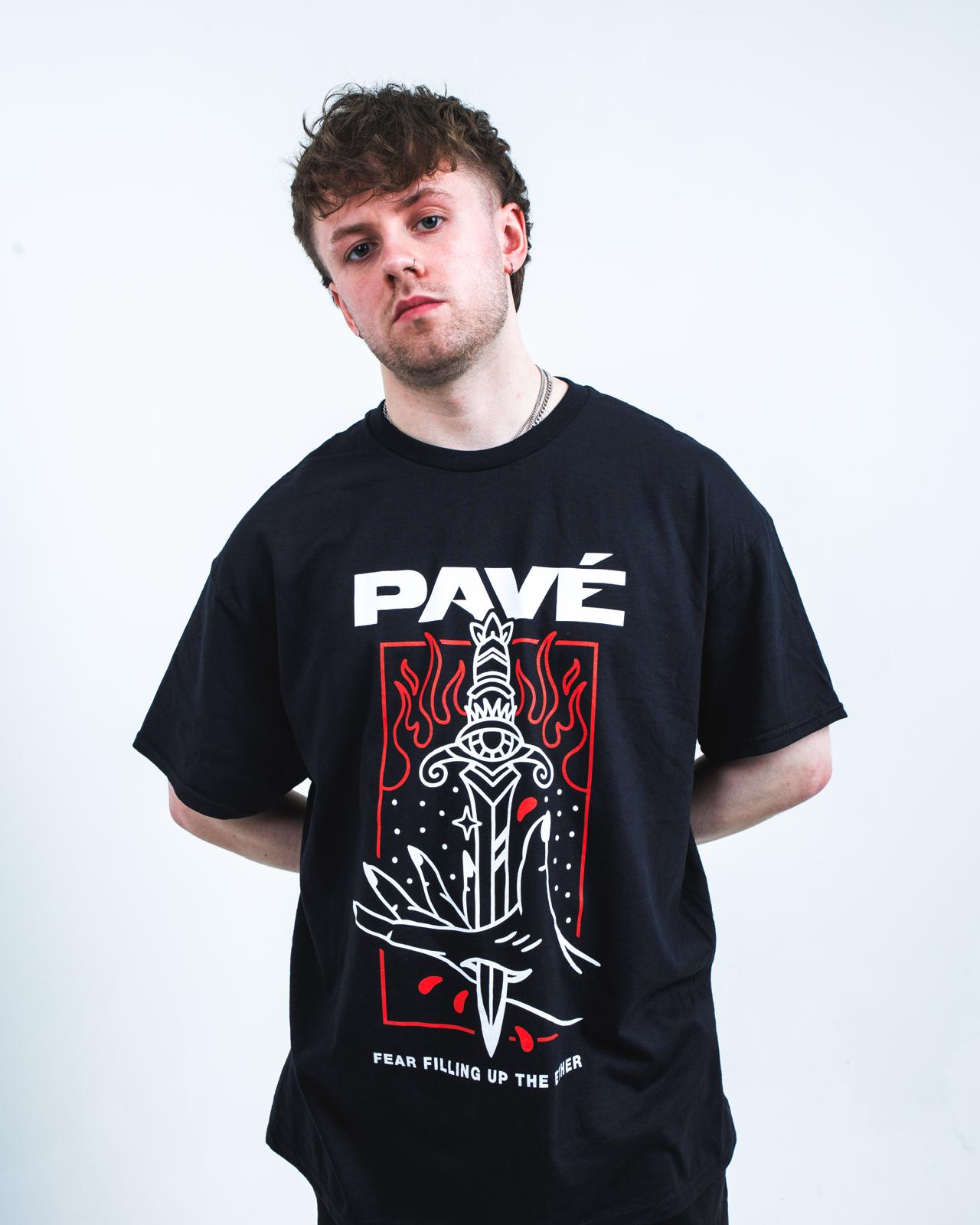 INTO THE ETHER TEE - BLACK